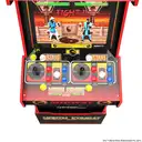 Arcade1Up Borne d'arcade Midway Legacy Mortal Kombat 30e Anniversaire - Sous licence officielle - Écran LCD 17 pouces - 14 jeux intégrés - Marquee lumineux et rehausseur inclus image 1