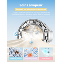 Comfee Lave-linge pose libre, 9 kg, classe énergétique A-10%, soin vapeur, moteur BLDC, certifié Woolmark, panneau tactile, blanc - CFP03EW90W-HR image 3