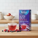 Tetley Super Fruit Vitamin B Blueberry & Raspberry Tea 20 Pack image 6