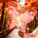 Butterfly-Theme DIY Craft Kit， Traditional Handbag Embellishment， Party & Celebration Props Set (2 Pieces， Non-Illuminated), New Year Sale , Top gift picks image 3