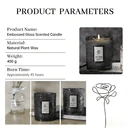 Zooly Bougie parfumée à bordure dentelée senteur Heavenly Gardenia - 200 g image 2