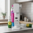 SodaStream ART - Machine à eau pétillante - blanc avec accessoires et saveur Ginger Ale image 3