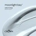 Crown Matt Emulsion Moonlight B 40ML image 3
