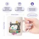 Alphynix 1 Mug blanc 33cl avec jeu de mots "JE SERAI DANS MON atelier" & design machine à coudre vintage, cadeau de Noël ou Thanksgiving fantaisiste pour artisans créatifs,Le cadeau de la saint-valentin, cadeau d’anniversaire image 7