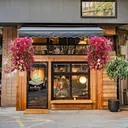 Yuejia Lot de 4 bouquets suspendus de fleurs artificielles en soie liseron rose - 75 cm image 4