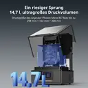 ANYCUBIC Photon Mono M7 Max 7K resin 3D-printer, 13,6 inch mono LCD met COB-lichtbron 3.0, tot 86 mm/u hoge-snelheidsprint, flip-cover design, intelligente printassistent, nivelleringsvrij, 298 × 164 × 300 mm bouwvolume image 3