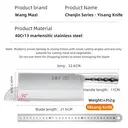WANGMAZI Household all steel kitchen knife for precise cutting, slicing, anti sticking, sharp, anti mold, moisture-proof, cooked food processing, Western cuisine, streamlined cooking, core cutting tools image 5