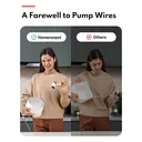 homerunPET Wireless Pump Dog Water Fountain WF20, 2L, Wireless Pump Design, Ultra-Quiet Operation (<20 dB), cat water fountain, indoor, kitty spout, cat water bowl, cat stuff, cat water dispenser image 3