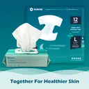 SUNKISS TrustPlus Overnight Adult Diapers with Tabs, Unisex Disposable Incontinence Briefs for Men and Women, Odor Control, Large, 12 Count image 6