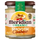 Meridian Cashew Butter Smooth Organic 170g image 1