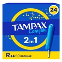 Tampax Compak - Tampons réguliers - 24 tampons image 0