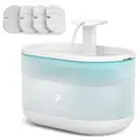 PETLIBRO Capsule Water Fountain 2.1L – Quiet Pet Fountain, Blue image 1