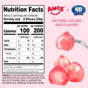 Amos 4D Fruit Gummy Peach Burst 65g image 4
