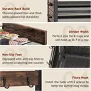 SRD Porte-mug à café avec étagère de rangement image 4