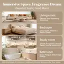 Zooly Bougie parfumée Amber Time - Eucalyptus (gris clair), 100 g, 1 pièce image 7