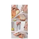  19-Piece Premium Knife Block Set With Silicone Utensils Kitchen Tool Set Black                image 9