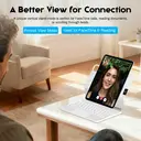 Rexsun Tablet Keyboard Case – Magnetic Floating Design， Detachable Protective Cover， Precision Trackpad for iPad Pro 11"/Air 10.9"/11"， Model P11-2 (White) image 5