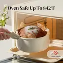 Redchef 5-Piece Ceramic Saucepan Set, Upgraded version,Includes 16cm/18/20cm Saucepan with compatible Lid & Detachable Handle, PTFE/PFOA/PFAS-Free, Dishwasher Safe image 2