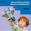 LEGO City 60489 Le jet contre la voiture image 3