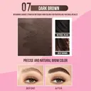 MISSLYN Crayon à sourcils 7 Dark Brown - Cadeau de la Fête des Femmes image 4