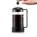 Bodum BRAZIL 1L - 8 Cups - French Press Coffee Maker - Black image 0