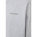 Resteröds Drake Pull à col ras 100 % coton gris clair - L image 1