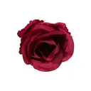 Wei’s Moment 20Pcs Artificial Flowers Roses, Real Touch
 Foam Roses, Fake Flowers Rose for DIY Wedding Bridal Bouquets Baby Shower Table Centerpieces Home Decorations, Cream Burgundy image 1