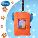 1pc Disney Stitch Halloween Plush Lanyard Card Holder Officially Licensed Spooky Skeleton Spider Web Themed Movies Anime Peripheral Soft Plush ID Case Gift for Phone image 5