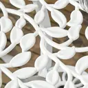 Outsunny 3 Pcs Aluminium Bistro Set Garden Furniture Dining Table Chairs Antique Outdoor Seat Patio Seater White image 6