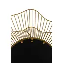 Interiors by Premier Wall Mirror Matera Flower Gold 80x80cm image 4