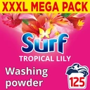 Surf  Washing Powder Tropical Lily 125 washes 6.25 kg image 2