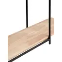 Interiors by Premier Wall Décor Brixton Triangle Wood Shelves Black/Natural image 2