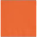 Unique Party Lunch Napkins, Orange, 20 Pack image 0