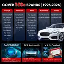 LAUNCH X431 CRP919E BT Car Diagnostic Tool OBD2 Scanner DBScar VII VCI Auto with Active Test ECU Coding CANFD DOIP 31+ Reset image 7