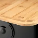 Bodum BISTRO Bread Box Large - Black with Bamboo Lid image 4