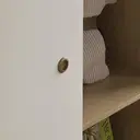 Junior Vida Wardrobe Neptune 1 Door White/Oak Effect image 6