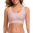 ubras Classic Bralette Smart Size -, Couple Gift Perfect Gift for woman, Essential Comfort Underwear - Dusty Pink-L, Suitable for Any Season image 0