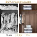 TAILI 6 Pack Vacuum Storage Bags, Cube Space Saver Bags Combo (3 Jumbo +3 Medium), Vacuum Seal Bags for Bedding, Clothing, Comforters, Blankets, Closet Oragnizer and Storage image 4