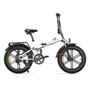 ENGWE-ENGINE X folding E-bike, 250W motor, 20x4.0 inch fat tire E-Mountain bike, adult electric bicycle，ebike ENGINE X（white） image 1