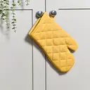 Dexam Single Oven Glove Love Colour 100% Cotton Ochre image 2