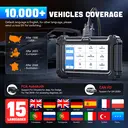 XTOOL D6 OBD2 Scanner, 2026 Full System Diagnostic Scan Tool, Free Update Car Scanner with 15 Services, Crank Sensor Relearn, Throttle Relearn, Oil Reset, ABS Bleed, FCA & CAN FD image 7