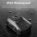 SJCAM A10 Caméra corporelle et embarquée avec vision nocturne, IP65 étanche, 450 min d'autonomie, 140° grand angle, photo 12MP, WiFi 2,4 GHz, dimensions 8,3 x 5,7 x 3,8 cm image 3