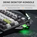 KEYSME AHD-HCKR-C 75-%-Gaming-Tastatur, QWERTY-US-Layout, magnetische Jade-Pro-Schalter, 8 kHz Abfragerate, einstellbarer Auslösepunkt 0,1–4,0 mm, CNC-Aluminiumgehäuse, PBT-Tastenkappen mit Farbsublimationsdruck image 8