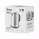 Swan Retro Revive Jug Kettle, 1.7L, Rapid Boil, Easy Pour, 3KW, Vintage, Stainless Steel - SK19025SS image 6