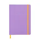 Jubiluu Carnet ligné A5 à couverture rigide texturée avec marque-pages et élastique - Lavender Thoughts image 0