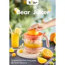 Bear Juicer – Freshly squeezed orange juice, healthy in every sip! Effortlessly extracts juice with just 30W low power, rich in vitamin C, perfect for home and on-the-go use. image 5