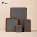 Oirlv jewelry tray display organizer bracele luxury wood, Flat jewelry Jewellery Drawer trays Removable Dividers for Rings Earring Necklace Storage Display, 1pcs image 3