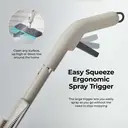 Tower Spray Mop with Dual Chambers and Double-Sided Mop Head, Latte image 3