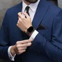 Apple watch bands (S11/10 42mm)+(40mm/41mm/38mm) Black（circle） image 5