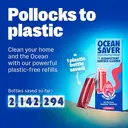 Oceansaver Disinfectant Surface Cleaner Pink Grapefruit 9ml Makes 500ml image 2